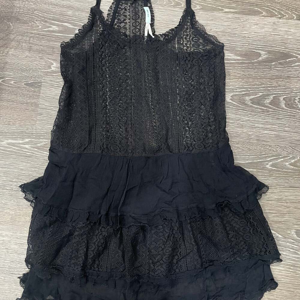 Kimchi Blue Desi Strappy Drop Waist Mini Womens Dress Lingerie